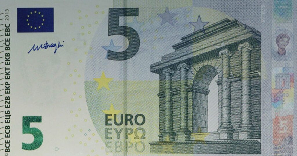 Gefälschte 5-Euro-Banknoten